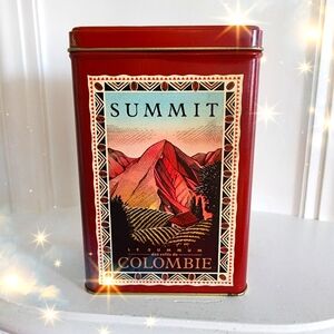 Vintage Nabob The Summit coffee collector tin, excellent condition